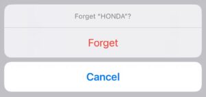 "Forget" a car in CarPlay settings to start over from scratch.  