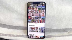 iOS 18 photos app on iPhone