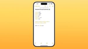 iOS 18 math notes